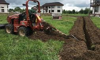 Копка траншей для водопровода в Донецке: цена за метр от 947 руб.